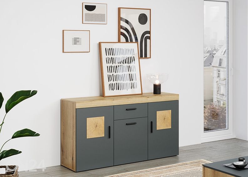 Kummut Tyler 160 cm suurendatud