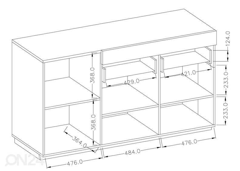 Kummut valge/tamm suurendatud