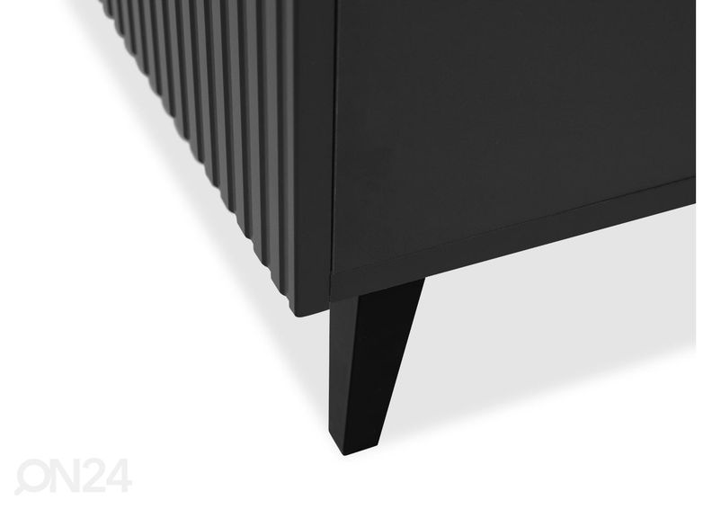 Kummut Vamos Grey 181 cm + elektrikamin suurendatud