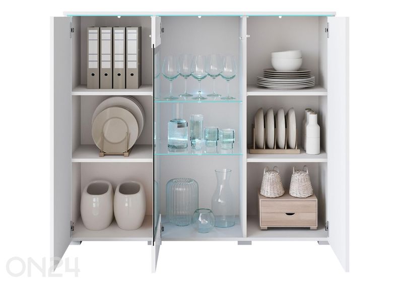 Kummut Vera 120 cm + LED suurendatud