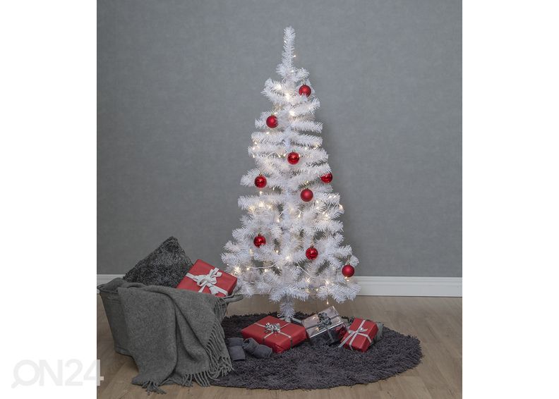 Kunstkuusk Alvik LED 150 cm, valge suurendatud