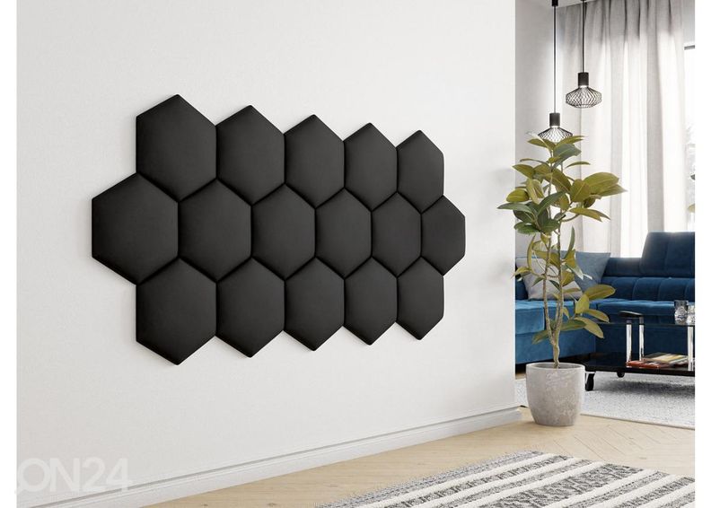 Kunstnahaga kaetud seinapaneel Lok I 31x36 cm suurendatud