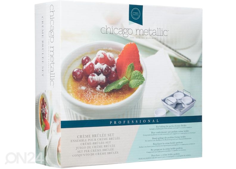 Küpsetusvormide komplekt Chicago Metallic 6 osa suurendatud