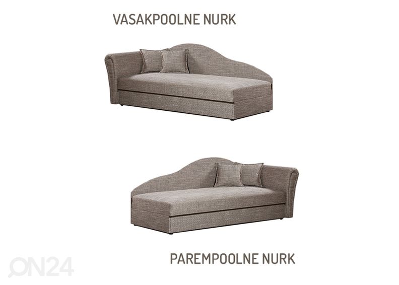 Kušett Juta suurendatud