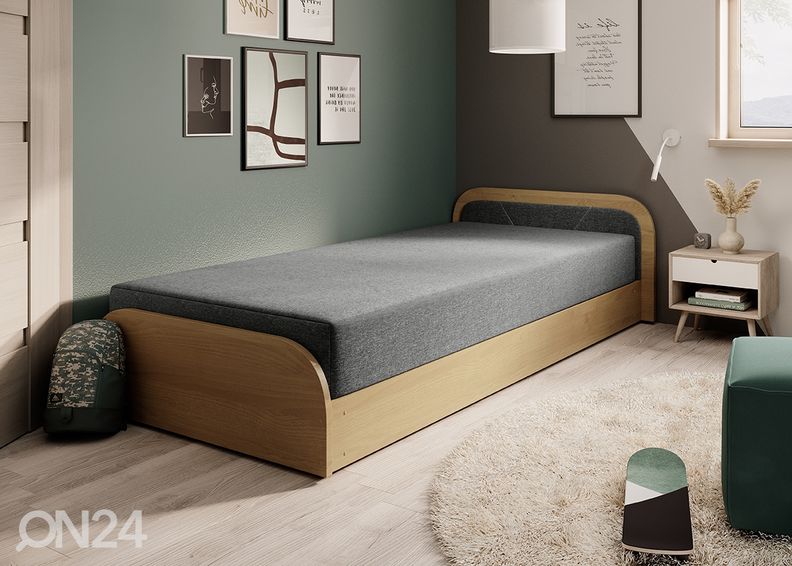 Kušett pesukastiga Pamela 80x190 cm suurendatud