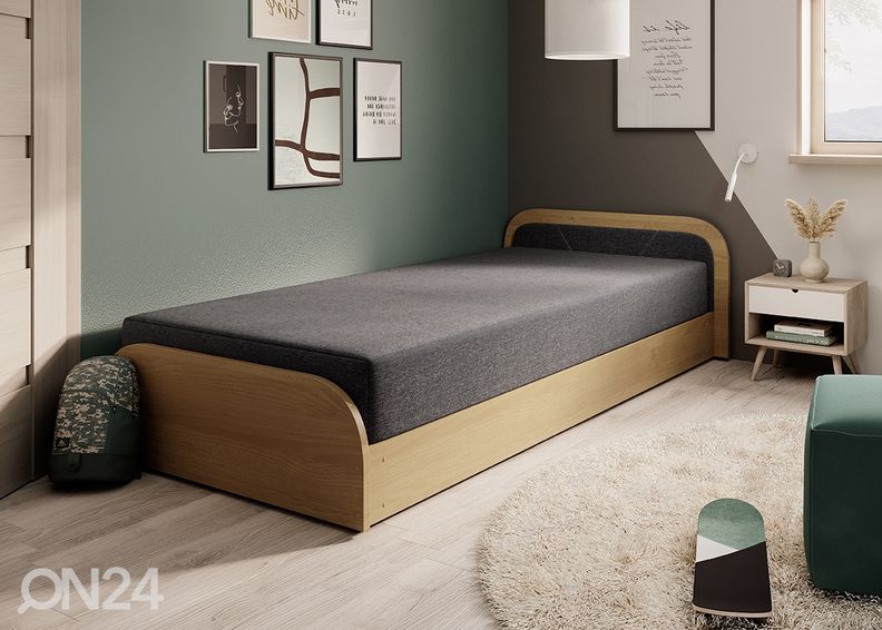 Kušett pesukastiga Pamela 80x190 cm suurendatud