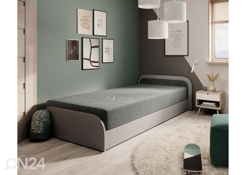 Kušett pesukastiga Pamela 80x190 cm suurendatud