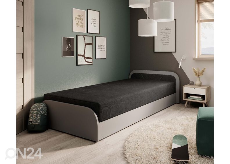 Kušett pesukastiga Pamela 80x190 cm suurendatud