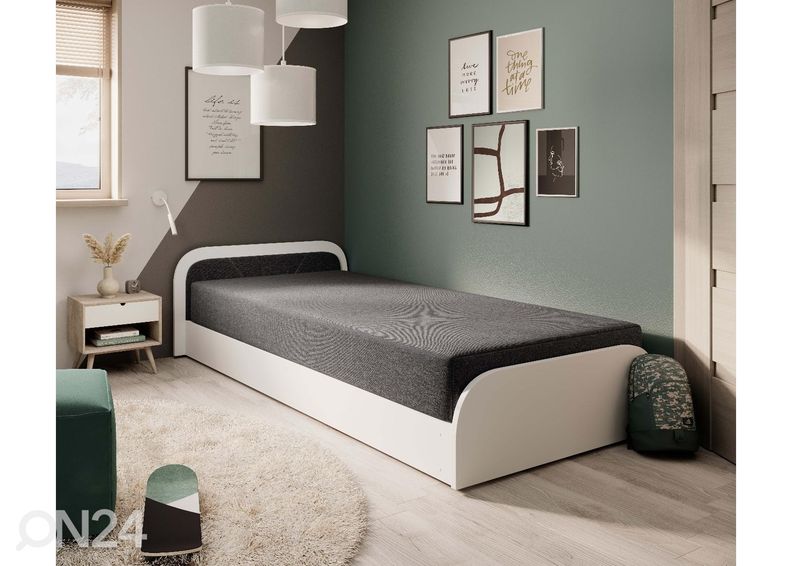 Kušett pesukastiga Pamela 80x190 cm suurendatud