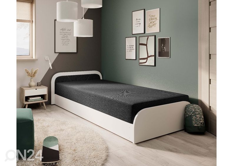 Kušett pesukastiga Pamela 80x190 cm suurendatud