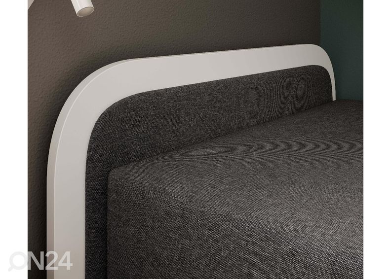 Kušett pesukastiga Pamela 80x190 cm suurendatud
