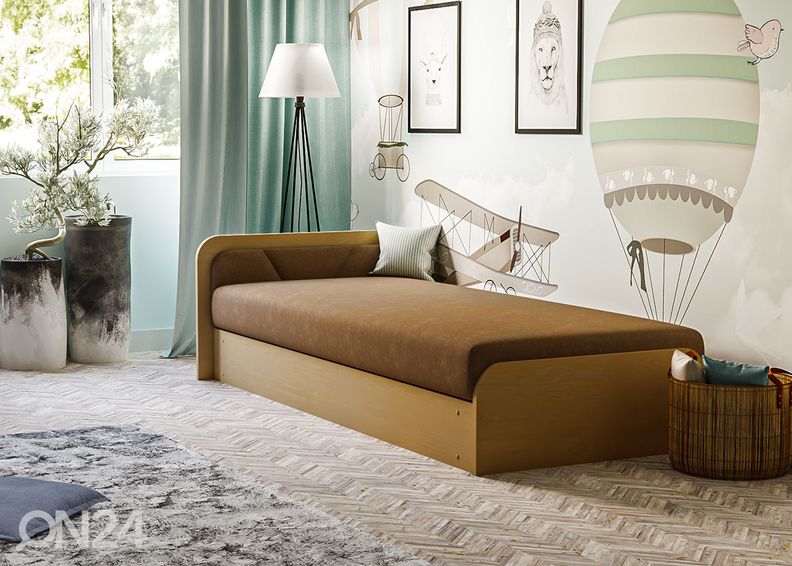 Kušett pesukastiga Pamela 80x190 cm suurendatud