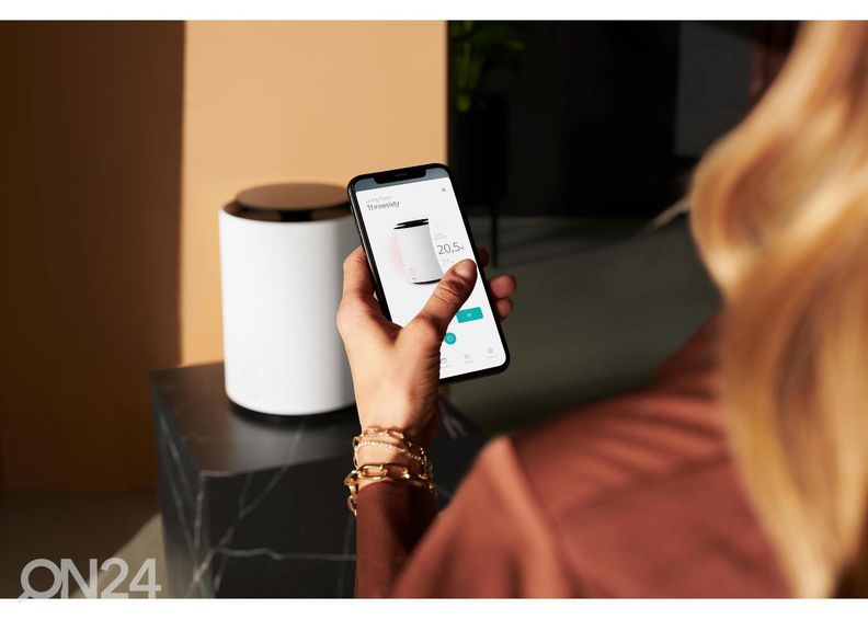 Kütteseade Duux Threesixty Smart Fan + Heater DXCH08, valge suurendatud