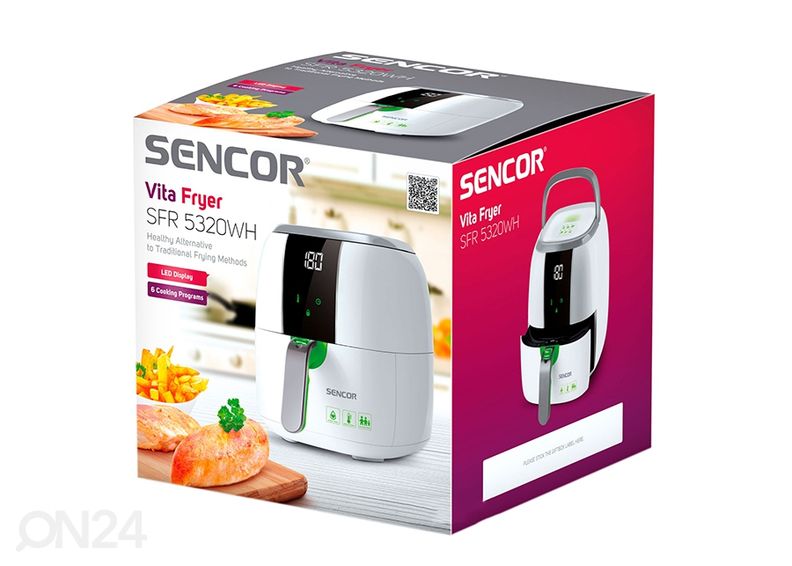Kuumaõhu-fritüür Sencor SFR5320WH suurendatud