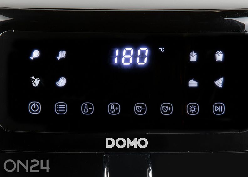 Kuumaõhufritüür Domo 6L, must suurendatud