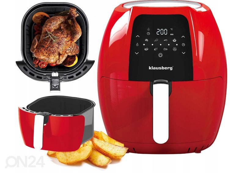 Kuumaõhufritüür Klausberg 7,7 L suurendatud