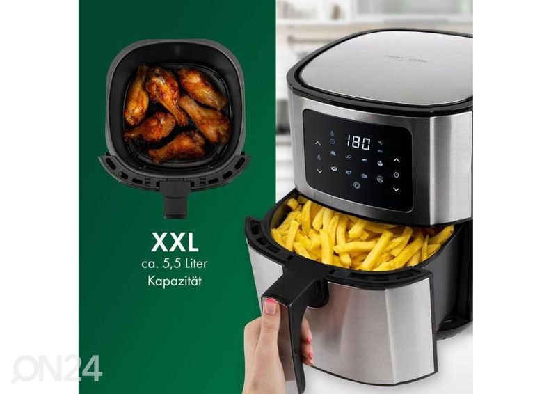 Kuumaõhufritüür ProfiCook PCFR1239H suurendatud