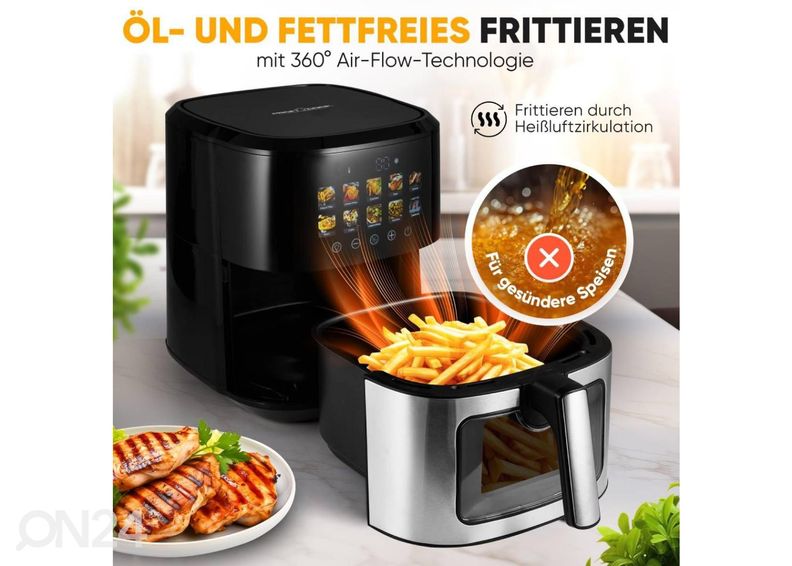 Kuumaõhufritüür ProfiCook PCFR1286H suurendatud