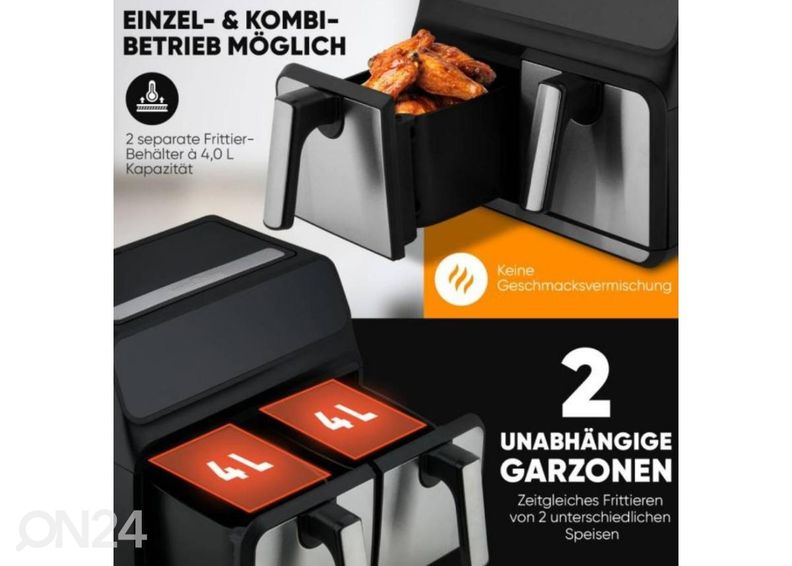 Kuumaõhufritüür ProfiCook PCFR1287H suurendatud