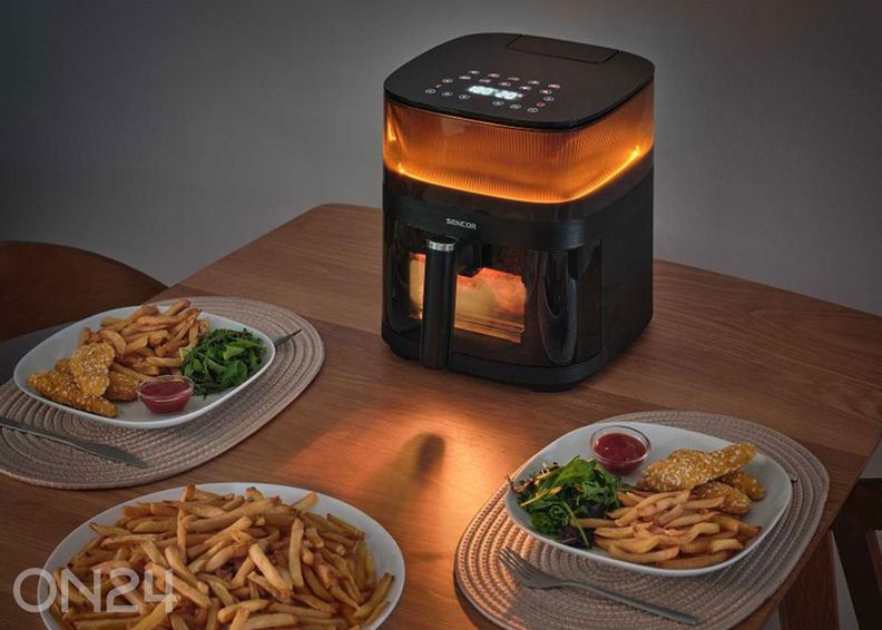 Kuumaõhufritüür Sencor SFR5050BK suurendatud