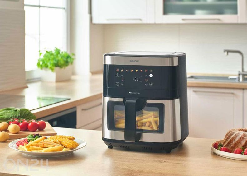 Kuumaõhufritüür Sencor SFR9000SS, 9 L suurendatud