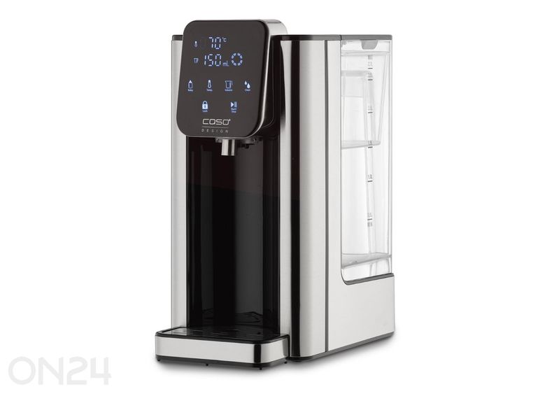 Kuumaveeautomaat Caso Hot 7, must/roostevaba teras suurendatud