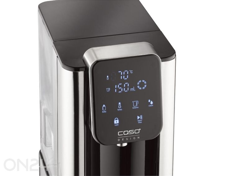 Kuumaveeautomaat Caso Hot 7, must/roostevaba teras suurendatud