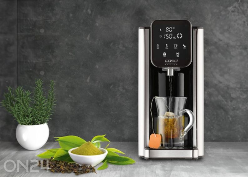 Kuumaveeautomaat Caso Hot 7, must/roostevaba teras suurendatud