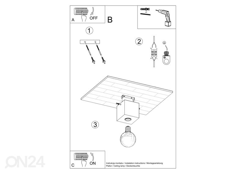 Laelamp Ariz, naturaalne puit suurendatud
