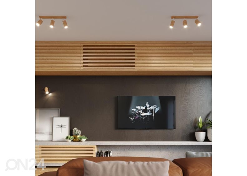 Laelamp Berg 3, naturaalne puit suurendatud