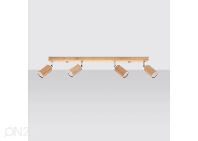 Laelamp Berg 4, naturaalne puit suurendatud