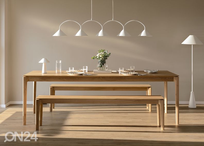 Laelamp Curve 5, valge suurendatud