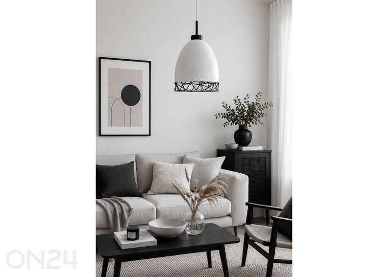 Laelamp Decco Mini, must/valge suurendatud