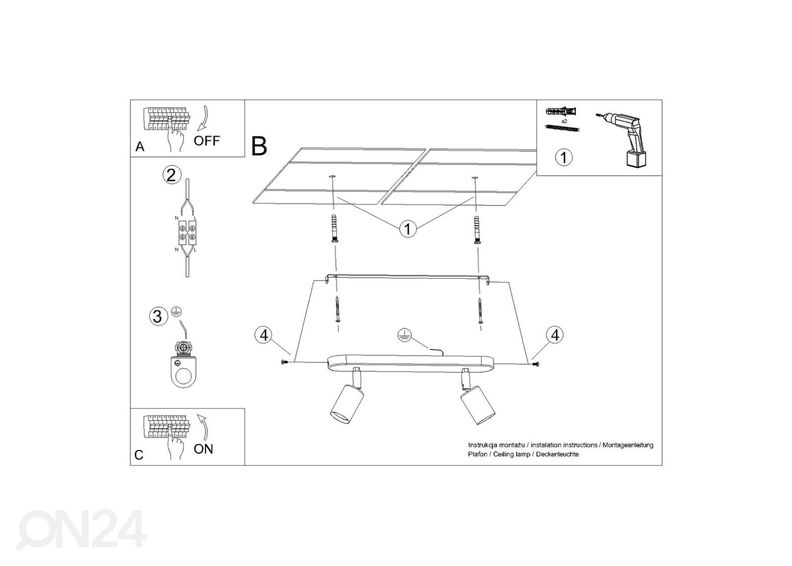 Laelamp Fornes 2, must suurendatud