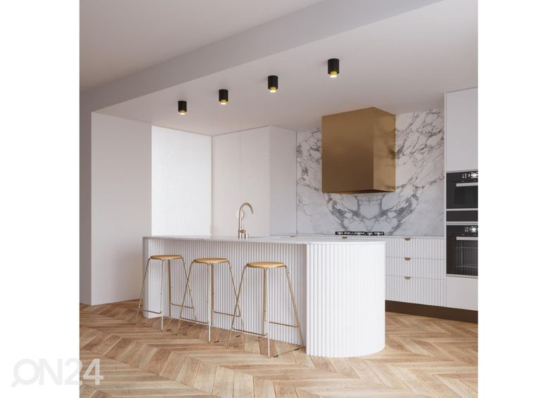 Laelamp Nesi, must suurendatud