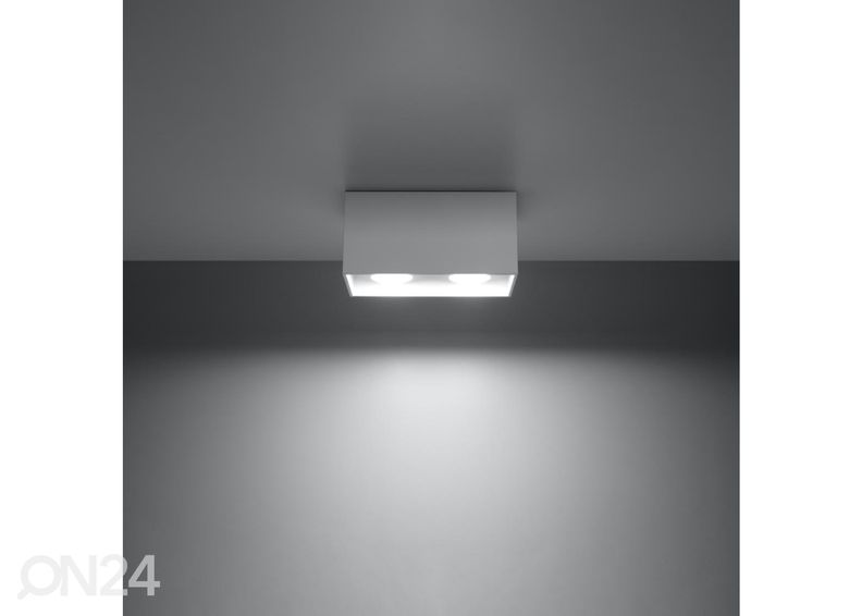 Laelamp Quad, valge suurendatud