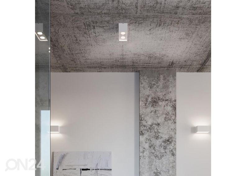 Laelamp Quad, valge suurendatud