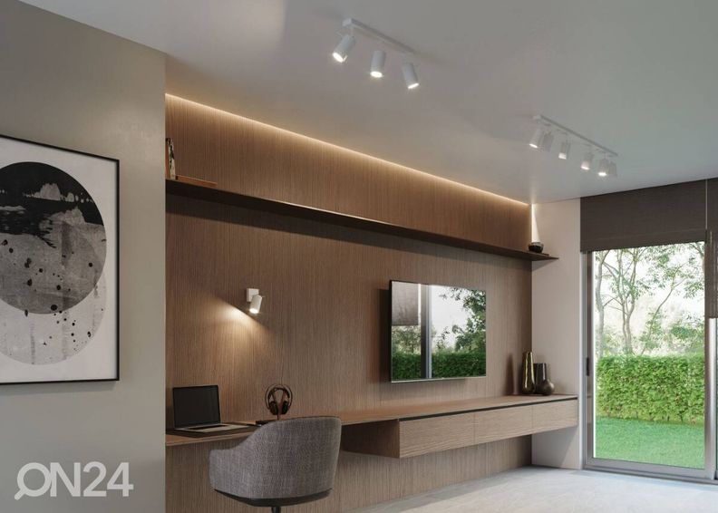 Laelamp Ring 3, valge suurendatud