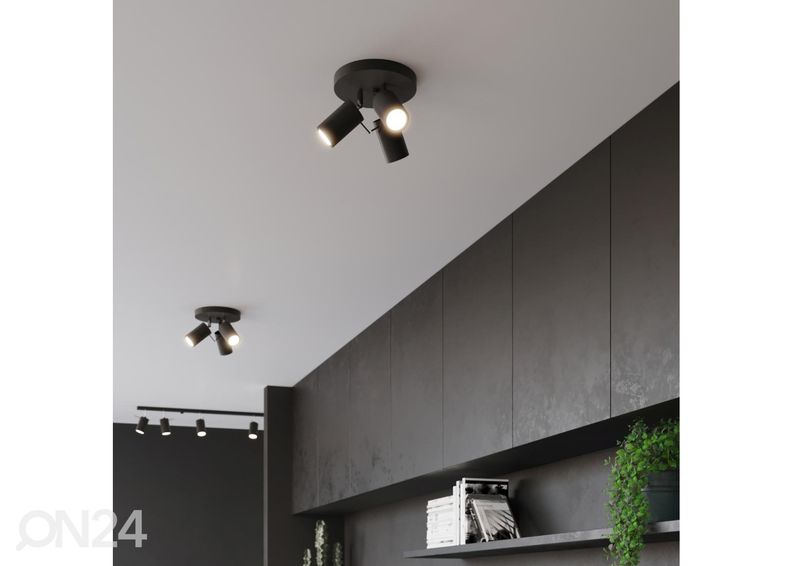 Laelamp Ring 3P, must suurendatud