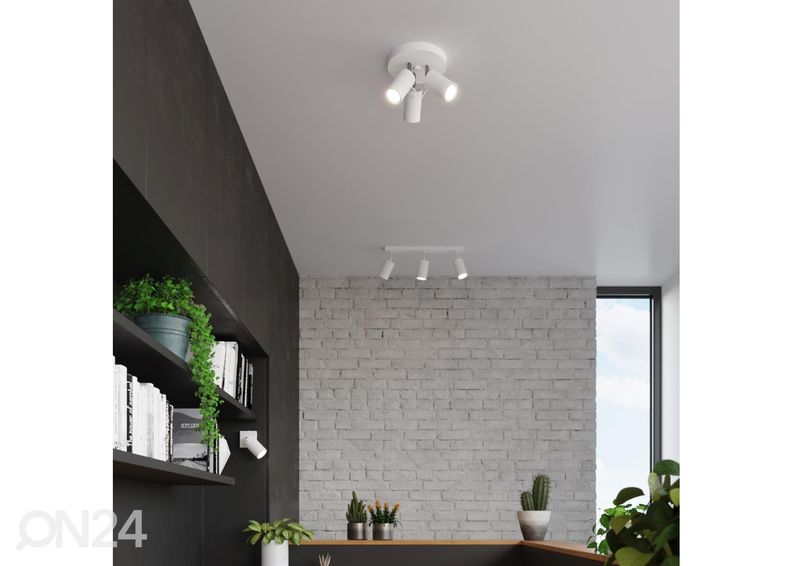 Laelamp Ring 3P, valge suurendatud