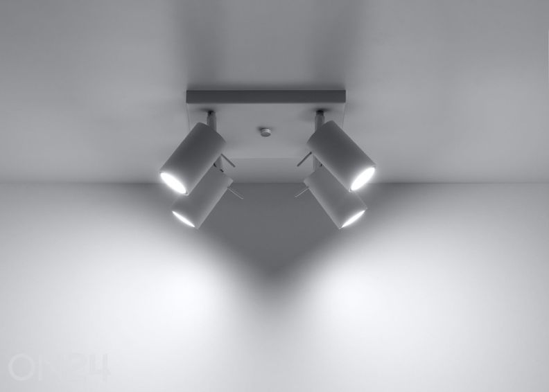 Laelamp Ring 4, valge suurendatud