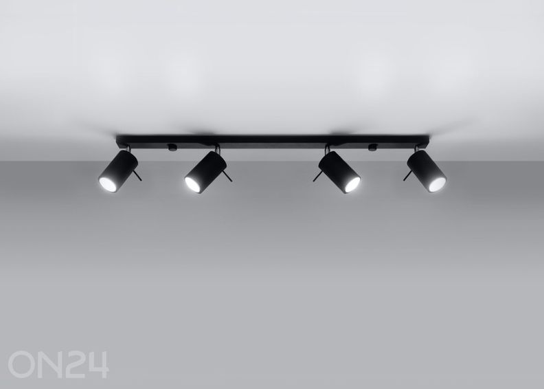 Laelamp Ring 4L, must suurendatud