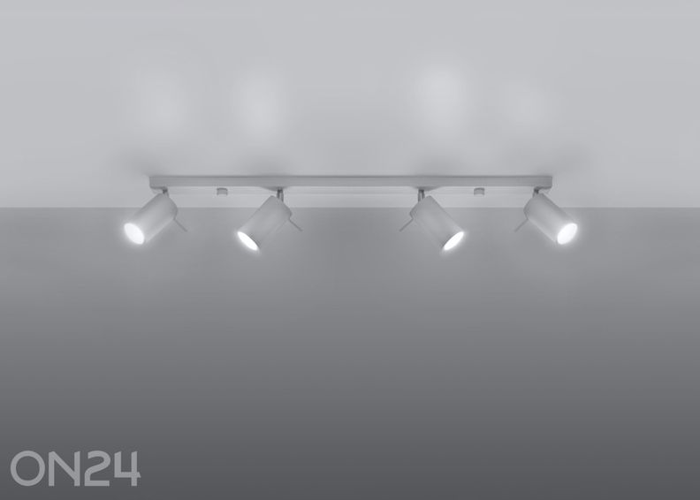 Laelamp Ring 4L, valge suurendatud