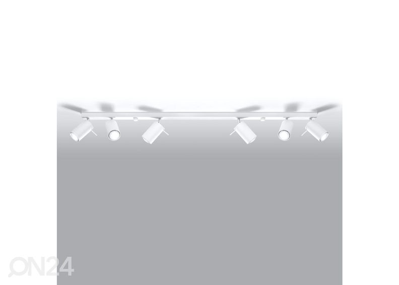 Laelamp Ring 6L, valge suurendatud