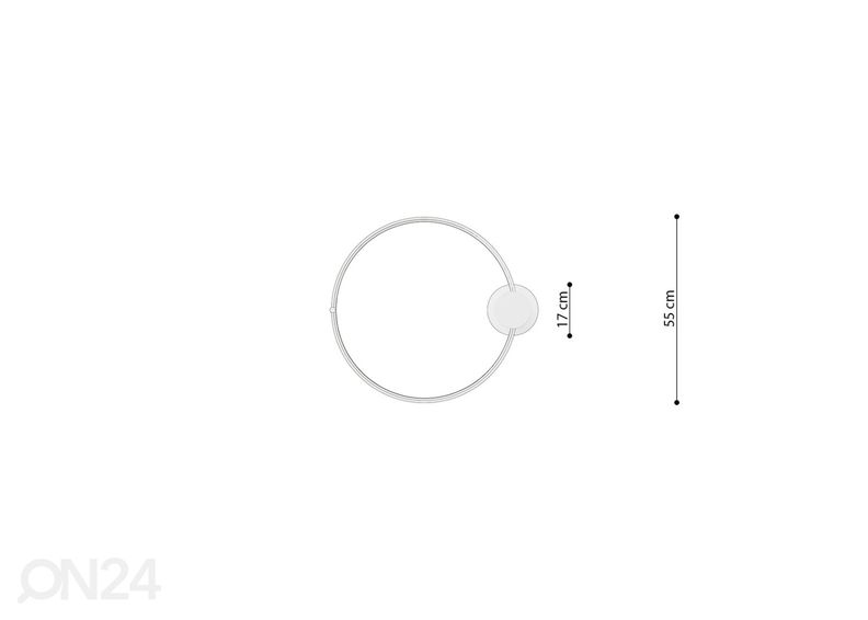 Laelamp Rio 55, 3000K suurendatud
