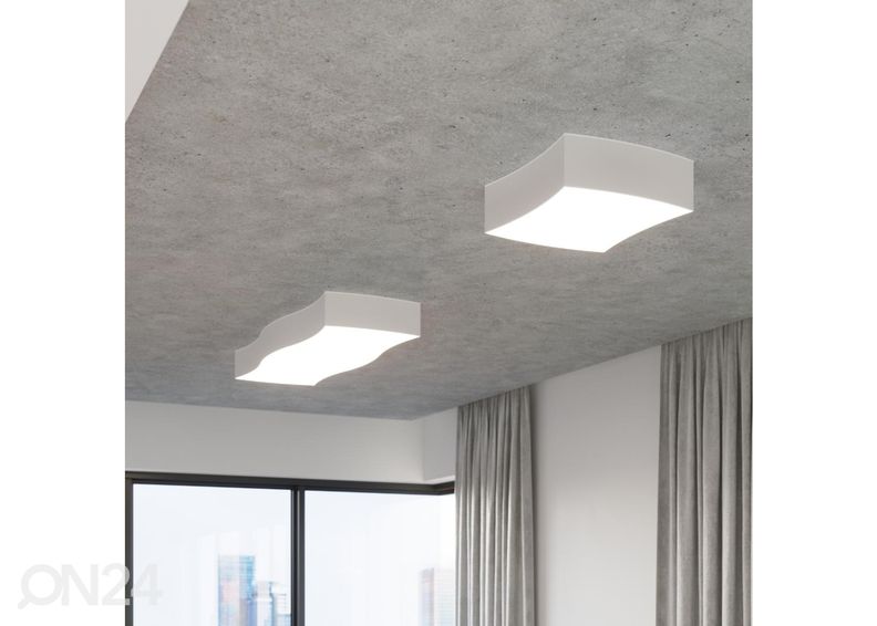 Laelamp Square 1, valge suurendatud