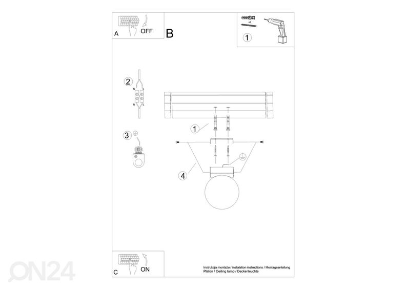 Laelamp Yoli 1 suurendatud