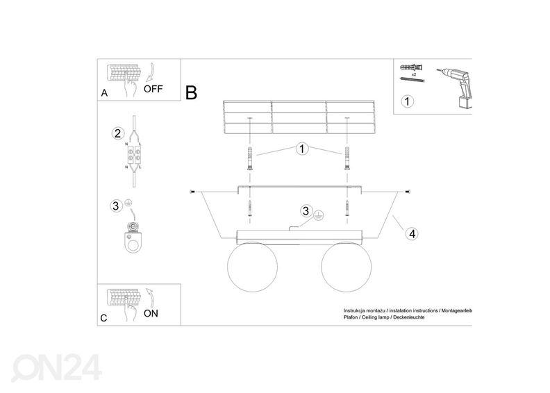 Laelamp Yoli 2 suurendatud