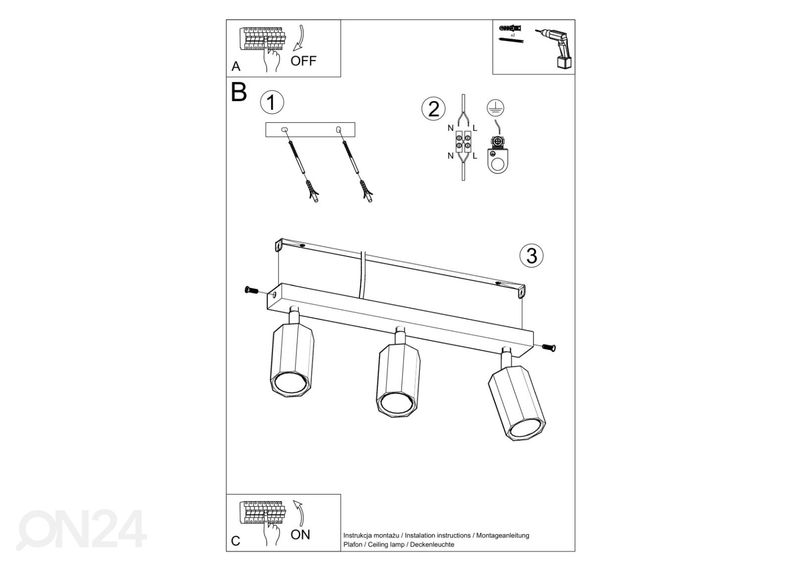 Laelamp Zeke 3, tamm suurendatud