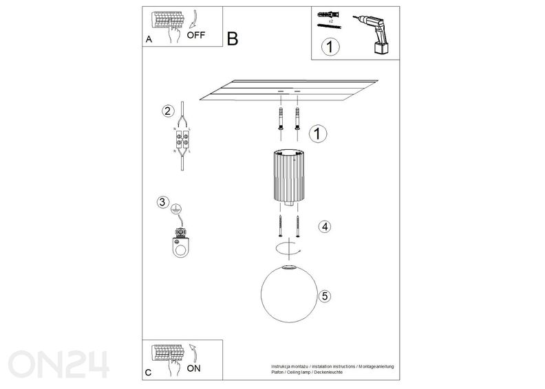 Laevalgusti Halo, IP44 suurendatud